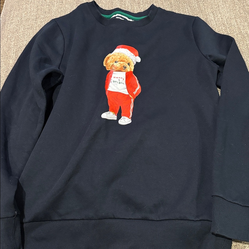 Denim & Flower Navy Sweatshirt size 13/14